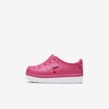 Nike Foam Force 1 - Sneakers - Pink/Hvide | DK-83409